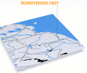 3d view of Nizhniye Nikulyasy