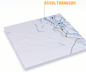 3d view of As Sulţān Ḩasan