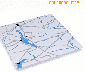 3d view of Golovenchitsy
