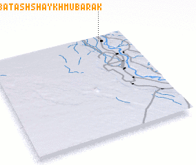 3d view of ‘Izbat ash Shaykh Mubārak