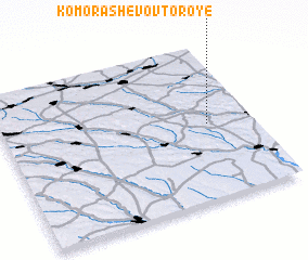 3d view of Komorashevo Vtoroye