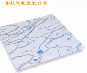 3d view of Maloye Mezhurech\