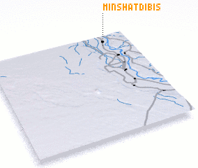 3d view of Minshāt Di‘bis