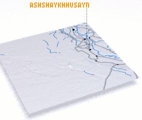 3d view of Ash Shaykh Ḩusayn