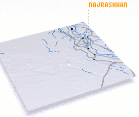 3d view of Naj‘ Rashwān