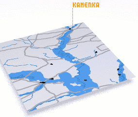 3d view of Kamenka