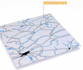 3d view of Medvedkovo