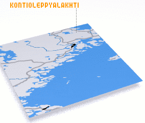 3d view of Kontio-Leppyalakhti