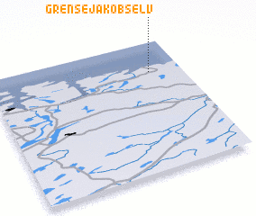 3d view of Grense Jakobselv