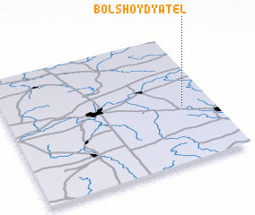 3d view of Bolʼshoy Dyatel