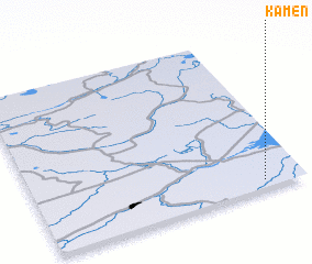 3d view of Kamen\