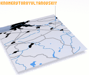 3d view of Posëlok Nomer Vtoroy Ul\