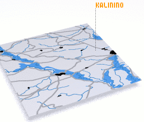 3d view of Kalinino