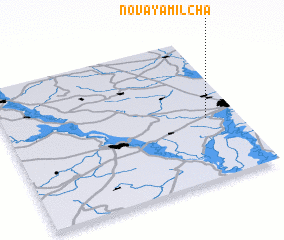 3d view of Novaya Milʼcha