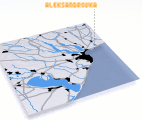 3d view of Aleksandrovka