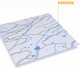 3d view of Kamenka