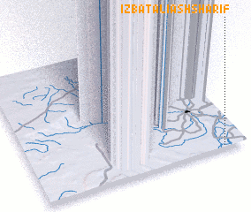 3d view of ‘Izbat ‘Alī ash Sharīf