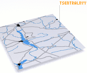 3d view of Tsentralʼnyy