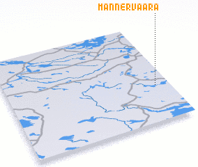 3d view of Mannervaara