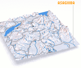 3d view of Aşağıoba