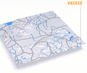 3d view of Kasese