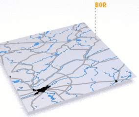 3d view of Bor