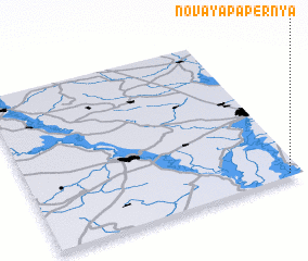 3d view of Novaya Papernya