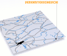 3d view of Verkhniye Koshevichi