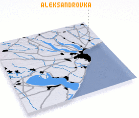 3d view of Aleksandrovka