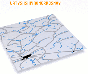 3d view of Latyshskiy Nomer Vos\