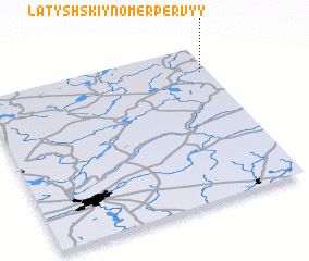 3d view of Latyshskiy Nomer Pervyy