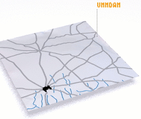 3d view of Umm Dam