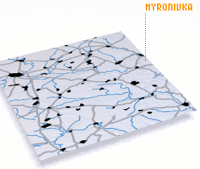 3d view of Myronivka