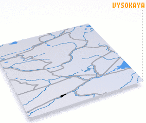 3d view of Vysokaya