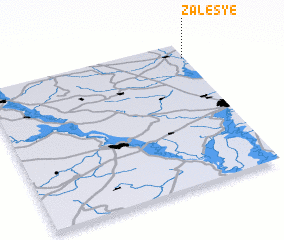 3d view of Zalesʼye