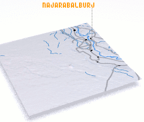 3d view of Naj‘ ‘Arab al Burj