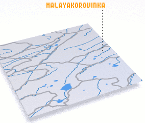 3d view of Malaya Korovinka