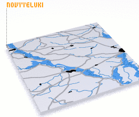 3d view of Novyye Luki