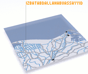 3d view of ‘Izbat ‘Abd Allāh Abū as Sayyid