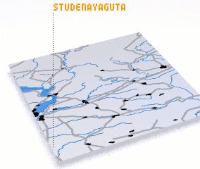 3d view of Studënaya Guta