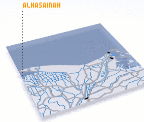 3d view of Al Ḩaşāʼinah