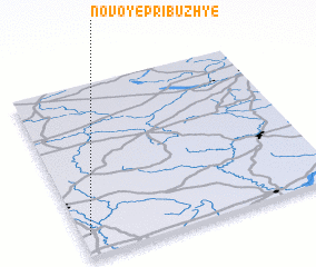 3d view of Novoye Pribuzhʼye