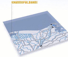 3d view of Khannūf al Baḩrī