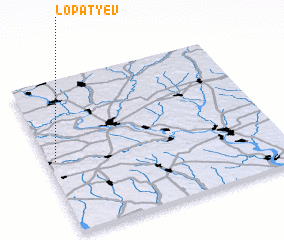 3d view of Lopatʼyev