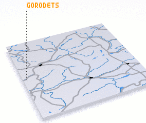 3d view of Gorodets