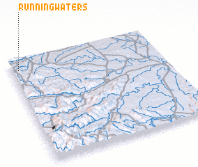 3d view of Running Waters
