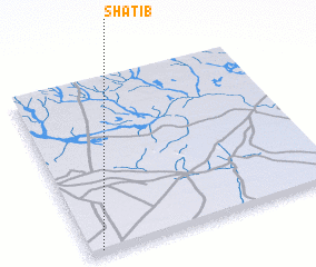 3d view of Shaţīb