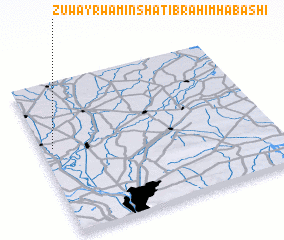 3d view of Zuwayr wa Minshāt Ibrāhīm Ḩabashī