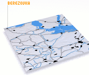 3d view of Berëzovka