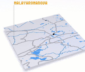 3d view of Malaya Romanova